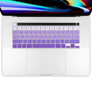 Waterproof US English  Soft Silicone Rubber Keyboard Covers for  Macbook Pro 13 16