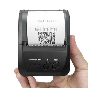 Factory Supply BT 58Mm Portable Thermal Receipt Printer for Store Restaurant
