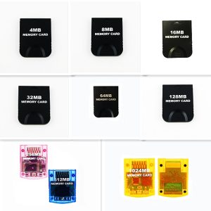 4MB/8MB/16MB/32MB/64MB/128MB/256MB/512MB/1024MB Memory Card for NGC Full Storage Size for NGC SD Card for NGC Nintendo Game Cube