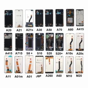 A10 A10s A20 A20s A21 A21s A30 A50 A70 A80 Mobile Phone Lcds Screen Replacement S9 S10 S20 S20+ Lcd Screen for samsung