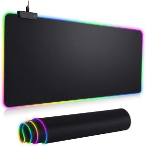 RGB Mousepad Led Mouse Pad Large and Big Mouse Mat Gaming Mouse Pad