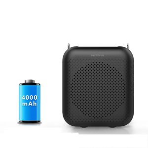 Portable Blue Tooth S358Pro Rechargeable Wired Speech Mini Voice Amplifier 4000mAh Battery Speaker with Buckle Waistband
