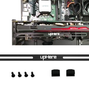 UpHere New Design Computer Gpu Anti Sag Bracket Holder High Quality Aluminum Material RGB Gpu Bracket