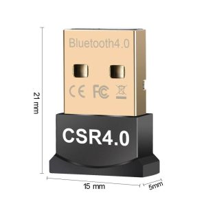 CSR8510 BT4.0  Usb Adapter Dongle for Windows 10/8/7/Vista/XP,Mouse and Keyboard,Headset,Raspberry PI,Yealink IP Phones