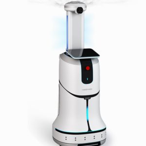 IBen M01   Intelligent  Dry Mist Robot Navigation Disinfection Robot  WithTemperature Measurement Camera