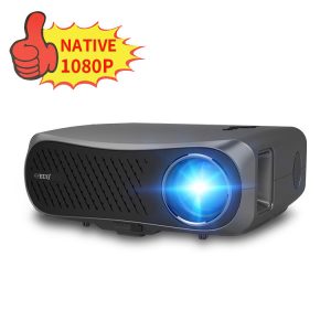 New Home Cinema Projector OEM 900D Native 1080P Gaming Projector Built-in Audio LED LCD 3D Movie Beamer